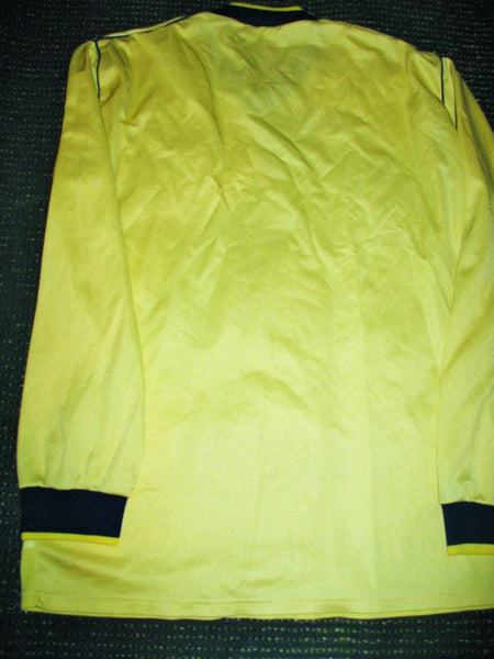 Scotland Umbro 1985 1986 World Cup Yellow Jersey Shirt Trikot L - foreversoccerjerseys