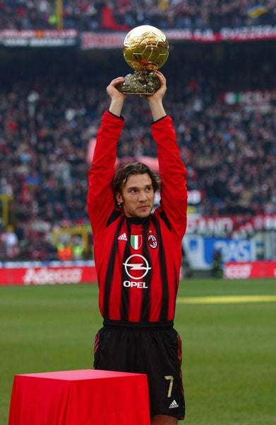 Shevchenko AC Milan 2004 2005 UEFA Jersey Shirt Maglia L - foreversoccerjerseys