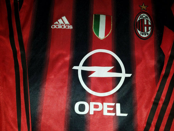 Shevchenko AC Milan 2004 2005 UEFA Jersey Shirt Maglia L - foreversoccerjerseys