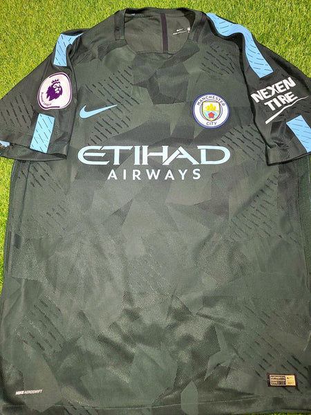 Sterling Manchester City AEROSWIFT PLAYER ISSUE 2017 2018 Jersey Shirt XL SKU# 847195-333 foreversoccerjerseys