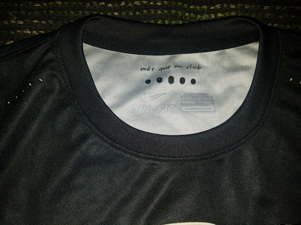 Ter Stegen Barcelona 2015 2016 Match Worn Black Jersey Shirt Trikot - foreversoccerjerseys