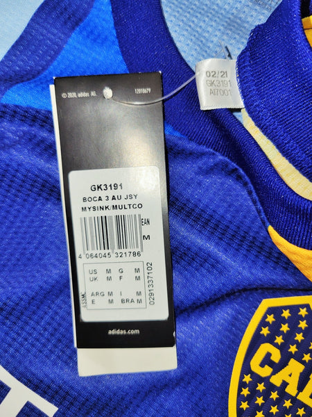 Tevez Boca Juniors 2020 2021 Third Adidas HEAT.RDY PLAYER ISSUE Jersey Shirt Camiseta Maglia M SKU# GK3191 foreversoccerjerseys