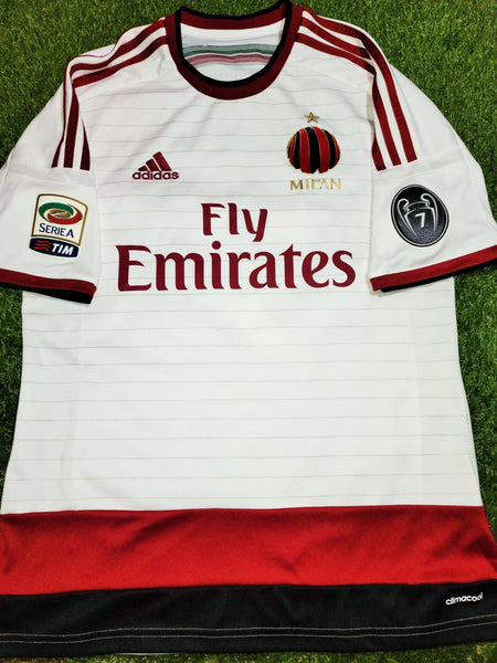 Torres AC Milan 2014 - 2015 Away Jersey Shirt Camiseta Maglia Trikot M SKU# F77741 foreversoccerjerseys