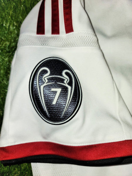 Torres AC Milan 2014 - 2015 Away Jersey Shirt Camiseta Maglia Trikot M SKU# F77741 foreversoccerjerseys