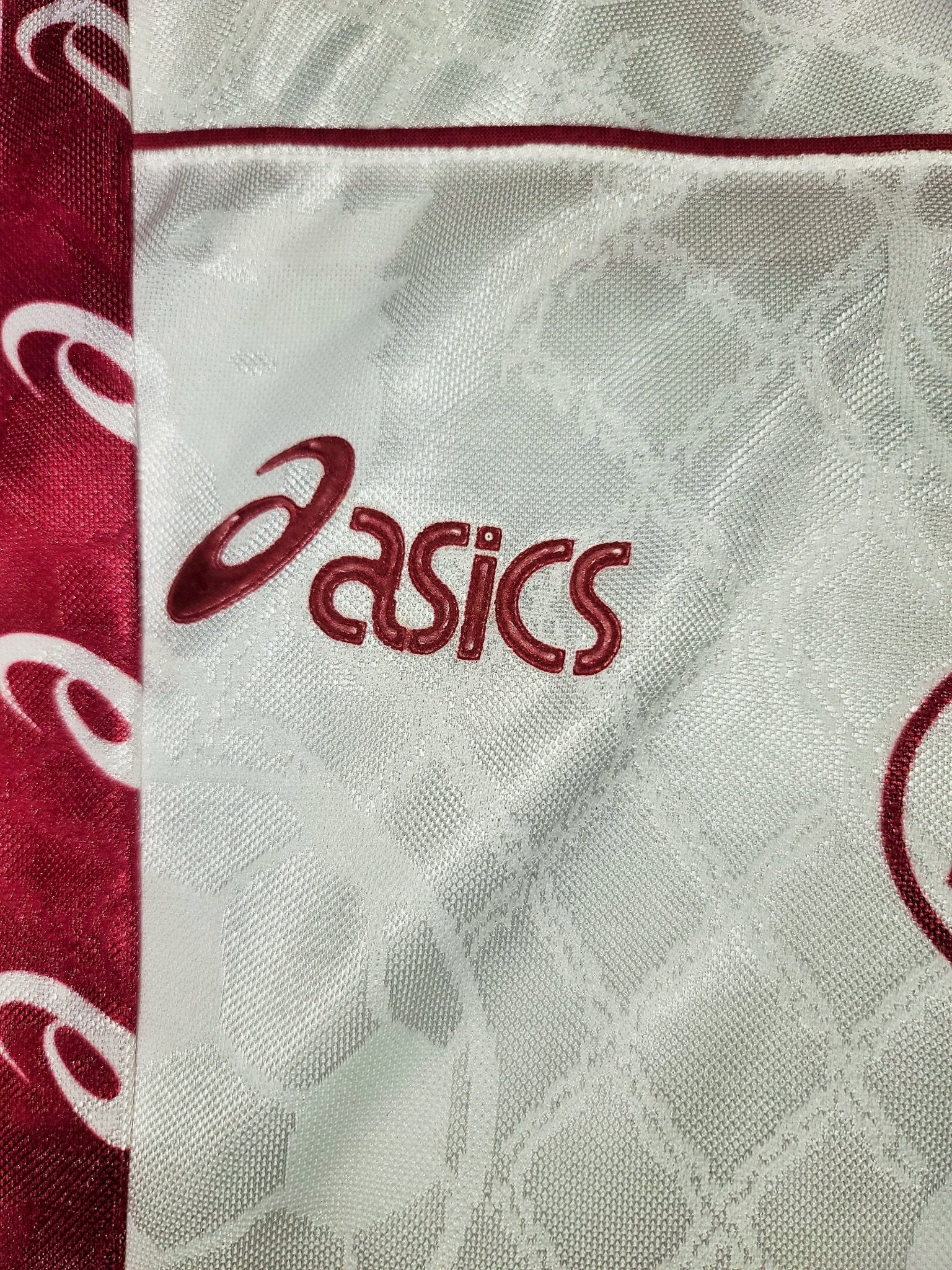 Totti As Roma Asics 1995 1996 Away White Jersey Maglia Shirt XL foreversoccerjerseys