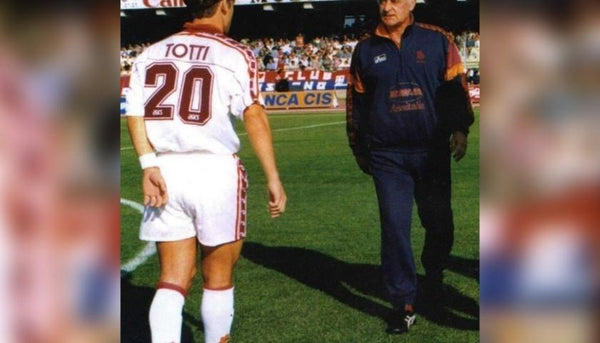 Totti As Roma Asics 1995 1996 Away White Jersey Maglia Shirt XL foreversoccerjerseys