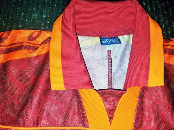 Totti As Roma Asics 1995 1996 Jersey Maglia Shirt XL - foreversoccerjerseys