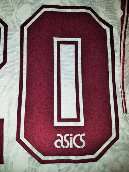 Totti As Roma Asics 1995 1996 White Jersey Maglia Shirt L foreversoccerjerseys