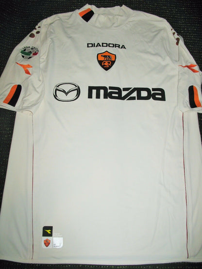 Totti As Roma Diadora White 2003 2004 Jersey Shirt XL - foreversoccerjerseys