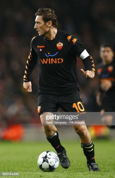 Totti As Roma Kappa 2008 2009 Jersey Maglia Shirt XL - foreversoccerjerseys