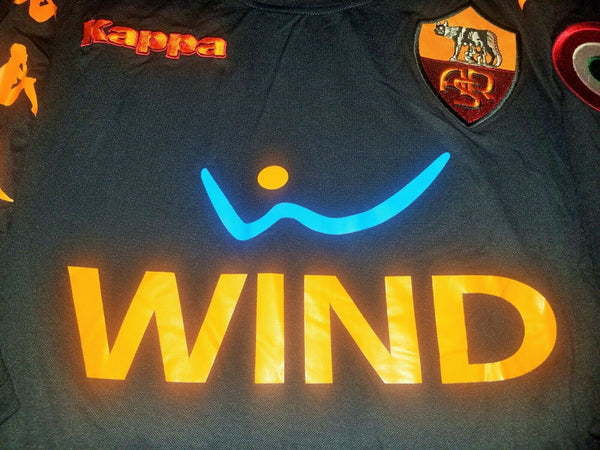 Totti As Roma Kappa 2008 2009 Jersey Maglia Shirt XL - foreversoccerjerseys