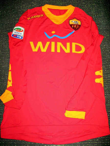 Totti As Roma Kappa 2011 2012 Jersey Maglia Shirt M - foreversoccerjerseys
