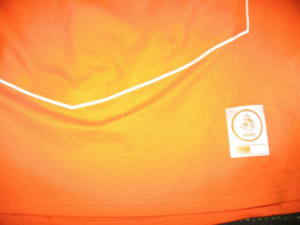 Van Nistelrooy Netherlands Holland 2004 LIMITED EDITION PLAYER ISSUE Jersey Shirt L - foreversoccerjerseys