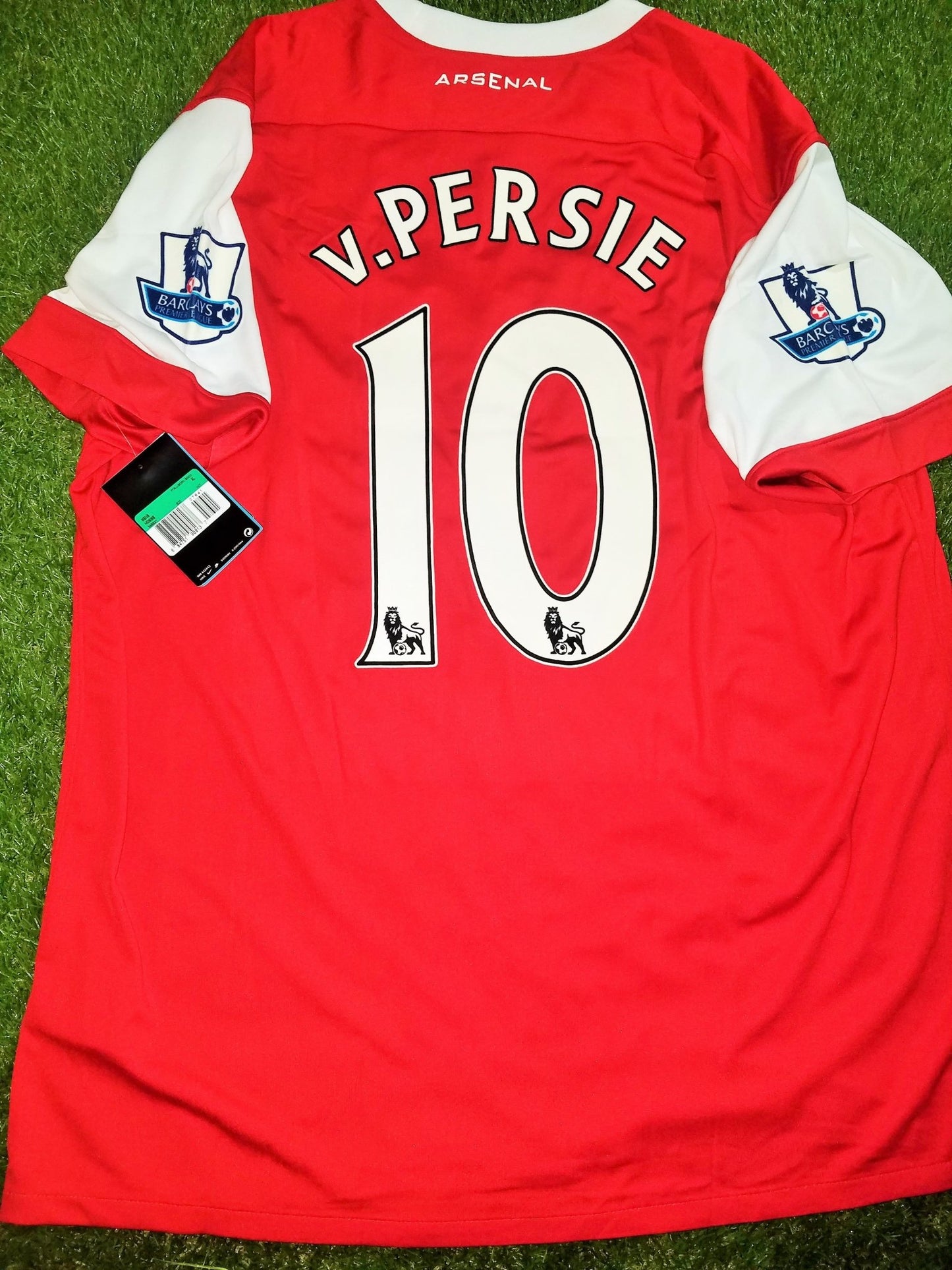 Van Persie Arsenal 2010 2011 Jersey Shirt BNWT XL SKU# 386821-620 foreversoccerjerseys