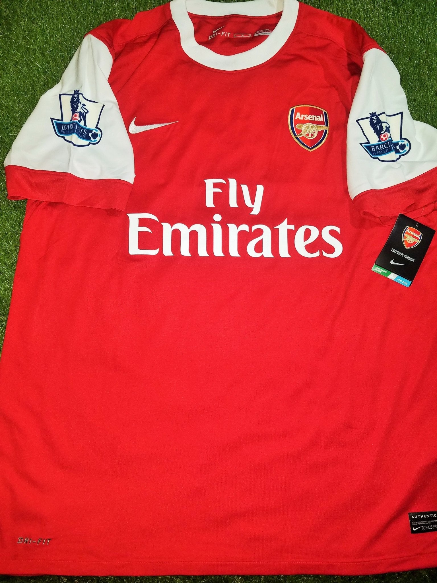 Van Persie Arsenal 2010 2011 Jersey Shirt BNWT XL SKU# 386821-620 foreversoccerjerseys