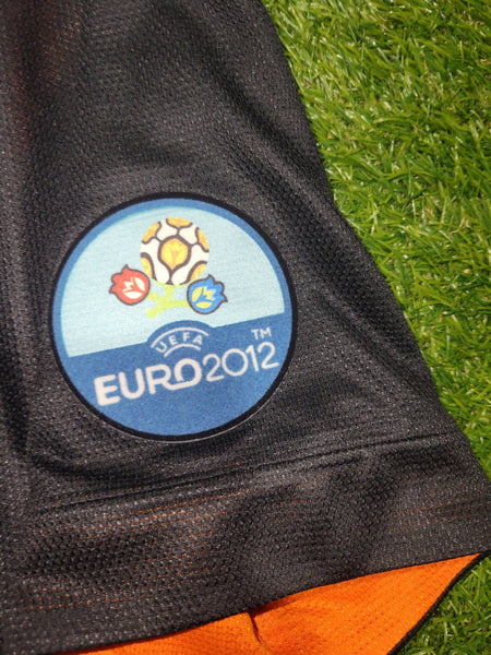 Van Persie Netherlands Holland 2012 EURO CUP PLAYER ISSUE Soccer Away Jersey Shirt L SKU# 447407-010 NIKE