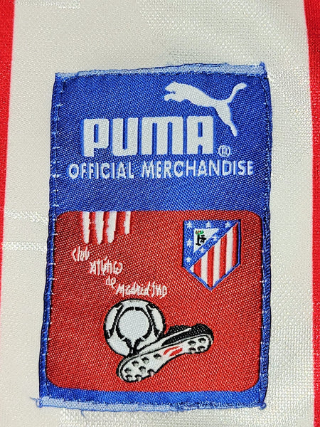 Vieri Atletico Madrid 19971998 Puma Home Soccer Jersey Shirt Camiseta XL Puma