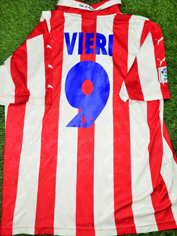 Vieri Atletico Madrid 19971998 Puma Home Soccer Jersey Shirt Camiseta XL Puma