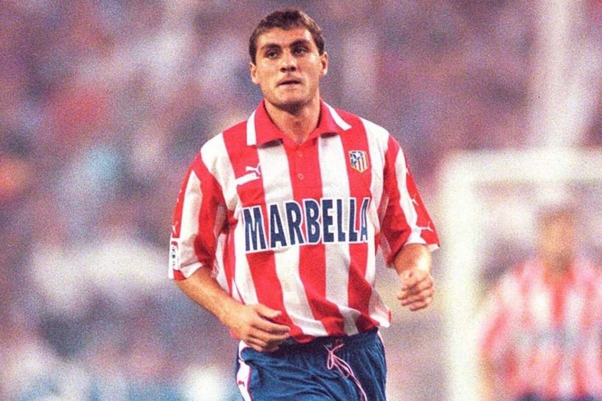 Vieri Atletico Madrid 19971998 Puma Home Soccer Jersey Shirt Camiseta XL Puma