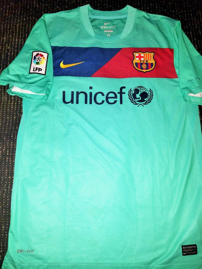 Villa Barcelona 2010 2011 Jersey Shirt Camiseta M - foreversoccerjerseys