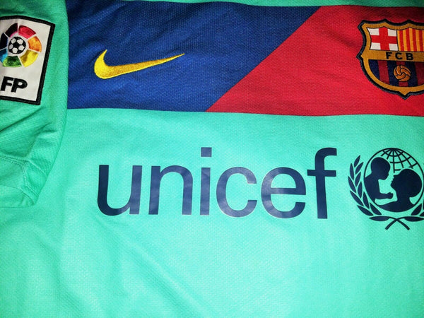 Villa Barcelona 2010 2011 Jersey Shirt Camiseta M - foreversoccerjerseys