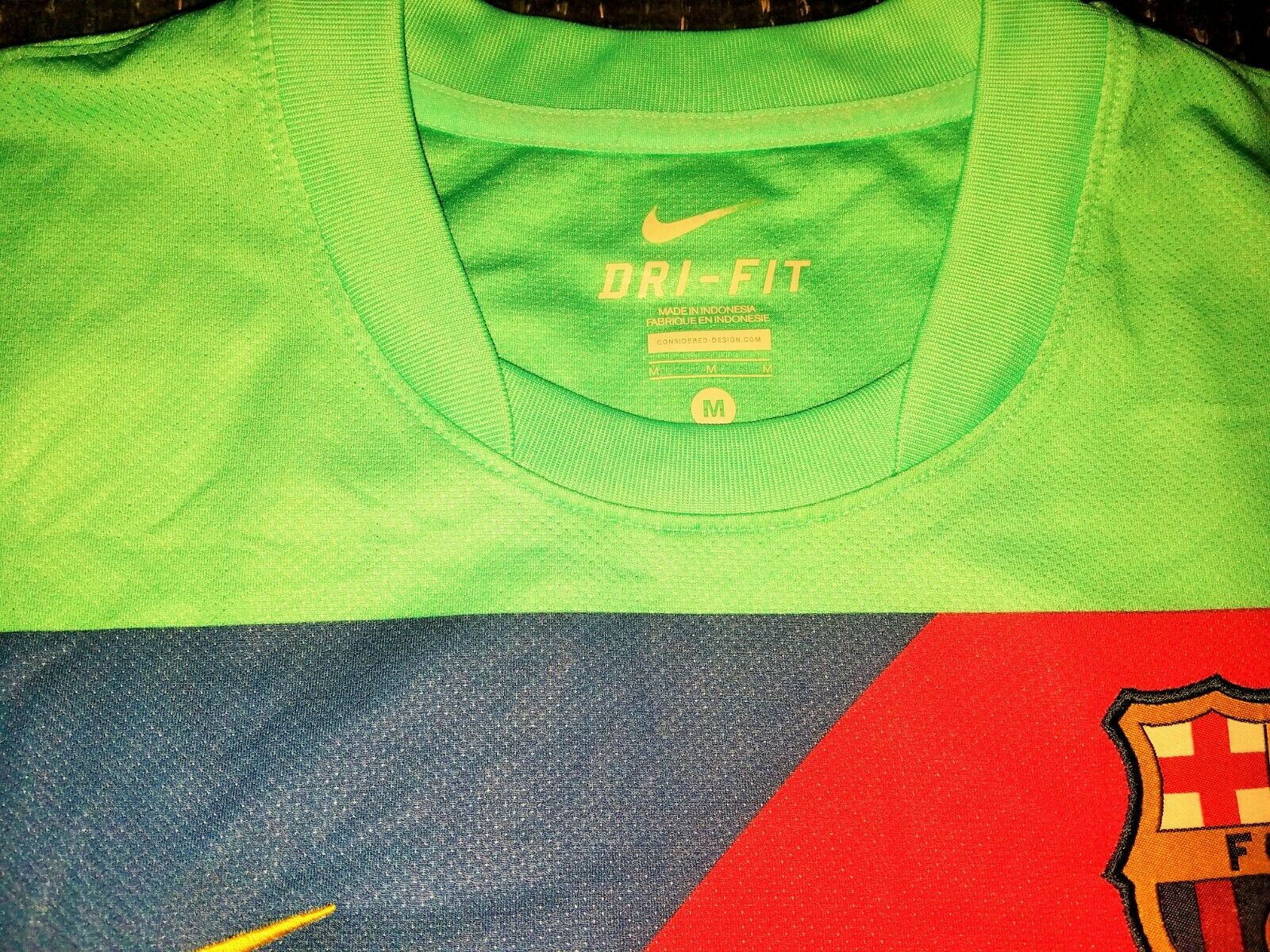 Villa Barcelona 2010 2011 Jersey Shirt Camiseta M - foreversoccerjerseys