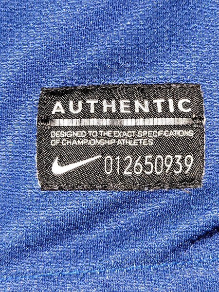 Villa Barcelona Home Nike 2010 2011 Soccer Jersey Shirt L SKU# 382354-486 Nike