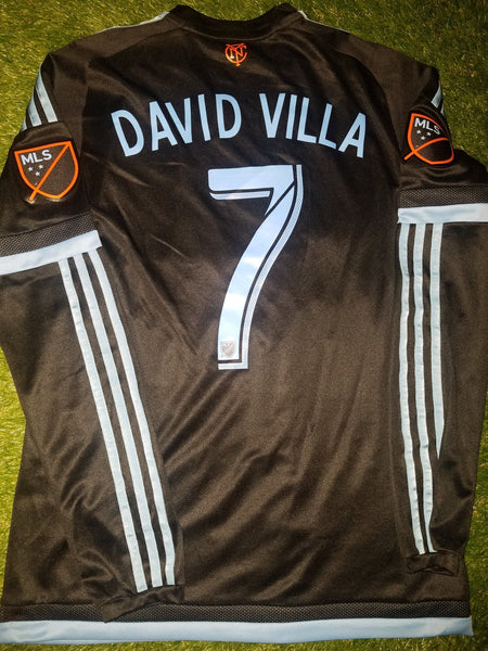 Villa New York FC 2015 2016 INAUGURAL SEASON ADIZERO PLAYER ISSUE Jersey Camiseta M M38946 AZB001 foreversoccerjerseys