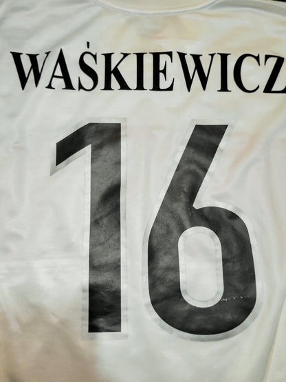 Waskiewicz Poland Nike 1998 MATCH WORN FRIENDLY Jersey Shirt Polen Trikot Polska XL foreversoccerjerseys