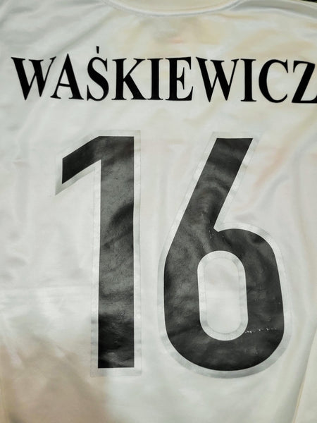 Waskiewicz Poland Nike 1998 MATCH WORN FRIENDLY Jersey Shirt Polen Trikot Polska XL foreversoccerjerseys