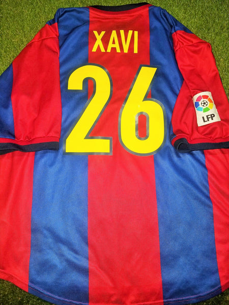 Xavi Barcelona 1998 1999 Jersey Shirt Camiseta Maglia XL foreversoccerjerseys