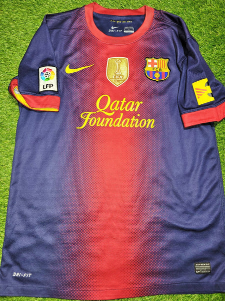 Xavi Barcelona 2012 2013 Soccer Jersey Shirt M SKU# 478323-410 nike