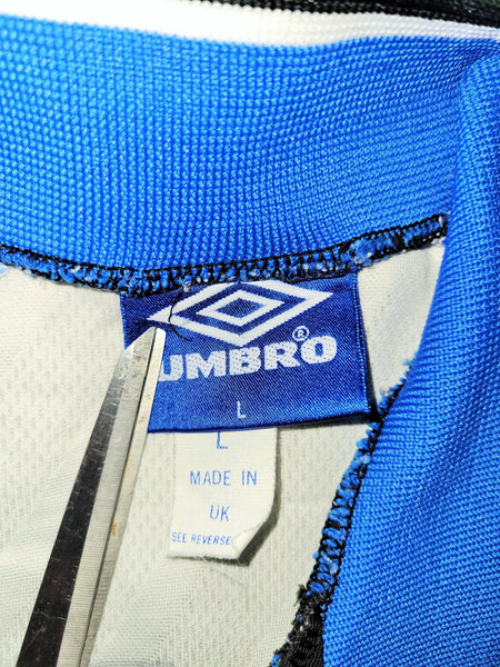 Zamorano Inter Milan Umbro 1996 1997 DEBUT White Away Jersey Shirt Maglia L foreversoccerjerseys