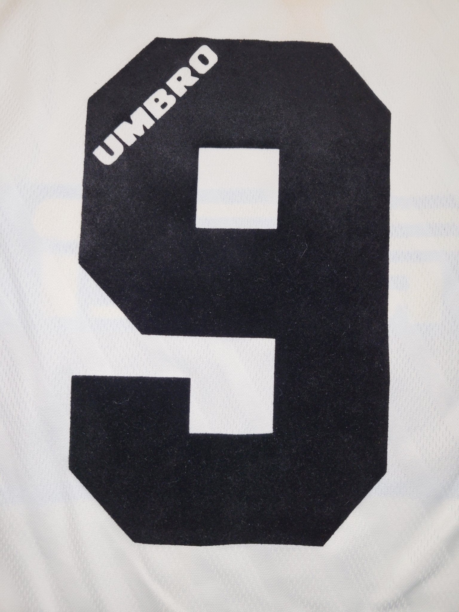 Zamorano Inter Milan Umbro 1996 1997 DEBUT White Away Jersey Shirt Maglia L foreversoccerjerseys