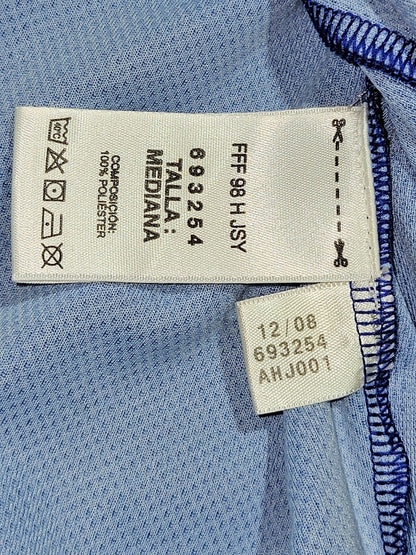 Zidane France 1998 WORLD CUP FINAL Home Soccer Jersey Shirt M SKU# 693254 AHJOO1 Adidas