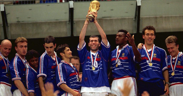 Zidane France 1998 WORLD CUP FINAL Jersey Maillot Shirt Trikot L foreversoccerjerseys