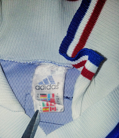 Zidane France 1998 WORLD CUP FINAL Jersey Maillot Shirt Trikot XL foreversoccerjerseys