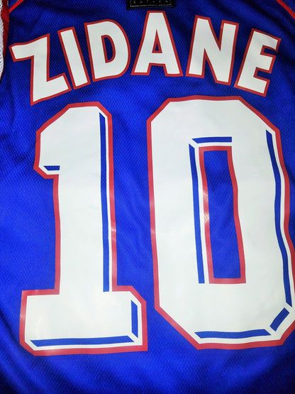 Zidane France 1998 WORLD CUP FINAL Jersey Maillot Shirt Trikot XL foreversoccerjerseys