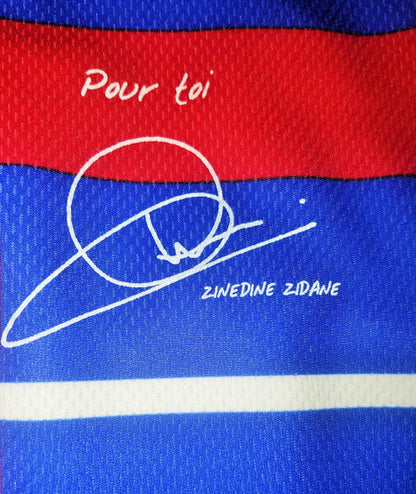 Zidane France 1998 WORLD CUP FINAL Jersey Maillot Shirt Trikot XL foreversoccerjerseys