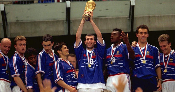 Zidane France 1998 WORLD CUP FINAL Jersey Maillot Shirt Trikot XL foreversoccerjerseys