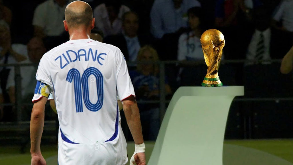 Zidane France 2006 WORLD CUP FINAL Soccer Jersey Shirt XL