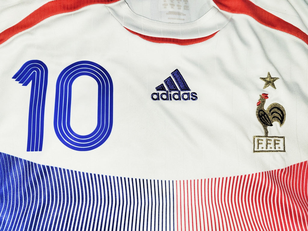 Zidane France 2006 WORLD CUP FINAL Soccer Jersey Shirt XL