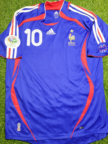 Maillot Retro Vintage Equipe de France ZIDANE 2006