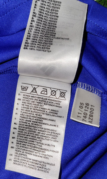 Zidane France 2006 WORLD CUP Jersey Maillot Shirt M SKU# 740126 AZB001 foreversoccerjerseys