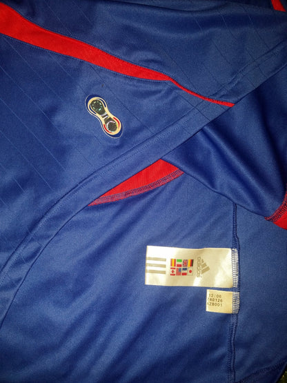 Zidane France 2006 WORLD CUP Jersey Maillot Shirt Trikot XL 740126 AZB001 foreversoccerjerseys