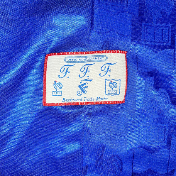 Zidane France Adidas 1996 EURO CUP Jersey Maillot Shirt M foreversoccerjerseys