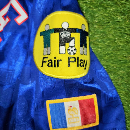 Zidane France Adidas 1996 EURO CUP Jersey Maillot Shirt M foreversoccerjerseys