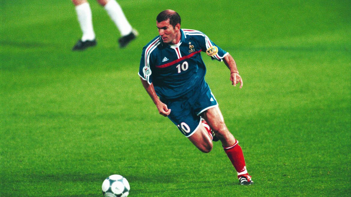 Zidane France Adidas 2000 EURO CUP Jersey Maillot Shirt Trikot M foreversoccerjerseys