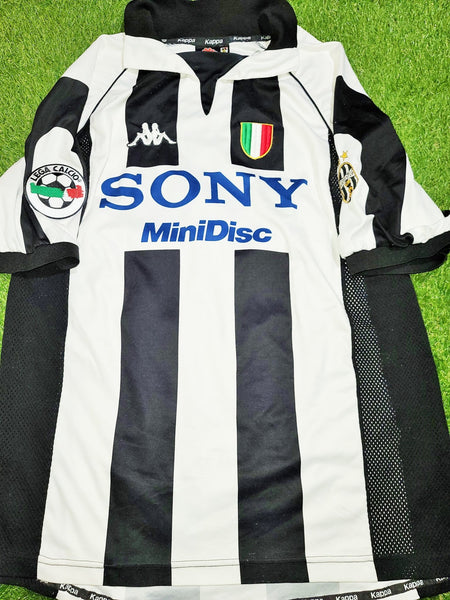 Zidane Juventus 1997 1998 Kappa Home Jersey Shirt Maglia Maillot XL foreversoccerjerseys