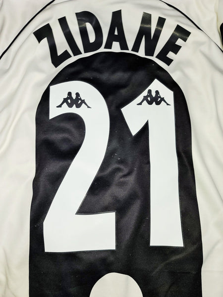 Zidane Juventus 1997 1998 Kappa Home Jersey Shirt Maglia Maillot XL foreversoccerjerseys